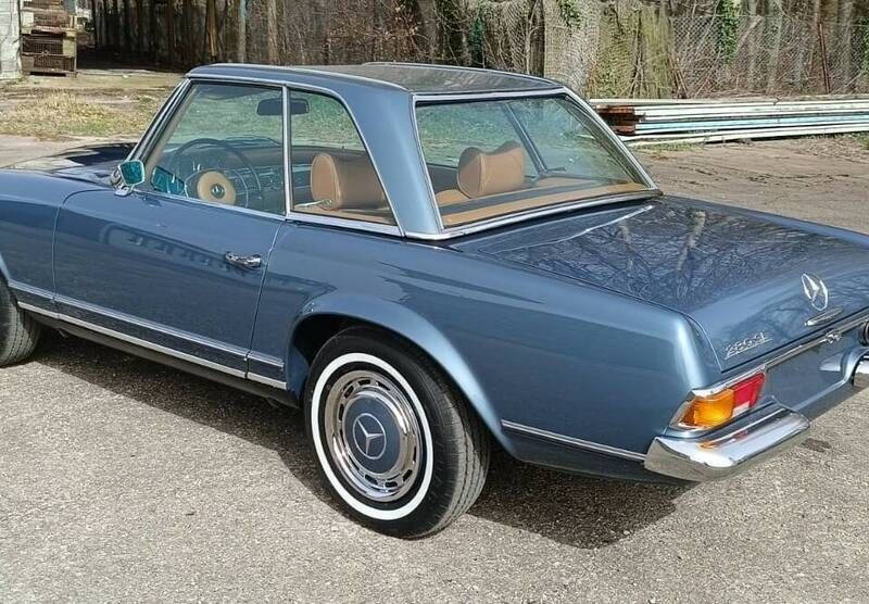 Gebraucht Mercedes SL280 170 PS (125 kW) 1971 Blau Cabrio