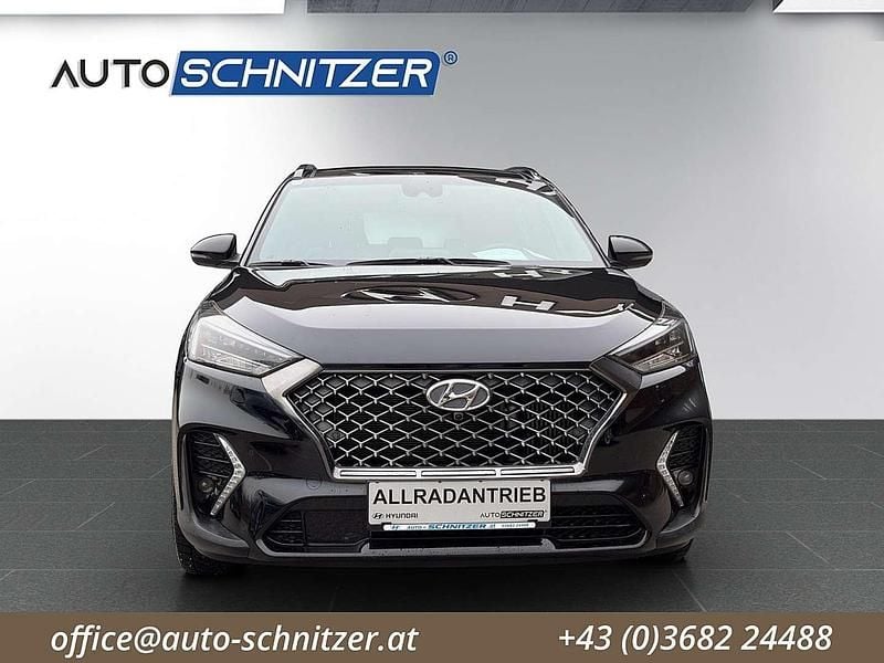 Gebraucht Hyundai Tucson N Line 136 PS (100 kW) 2019 Schwarz SUV