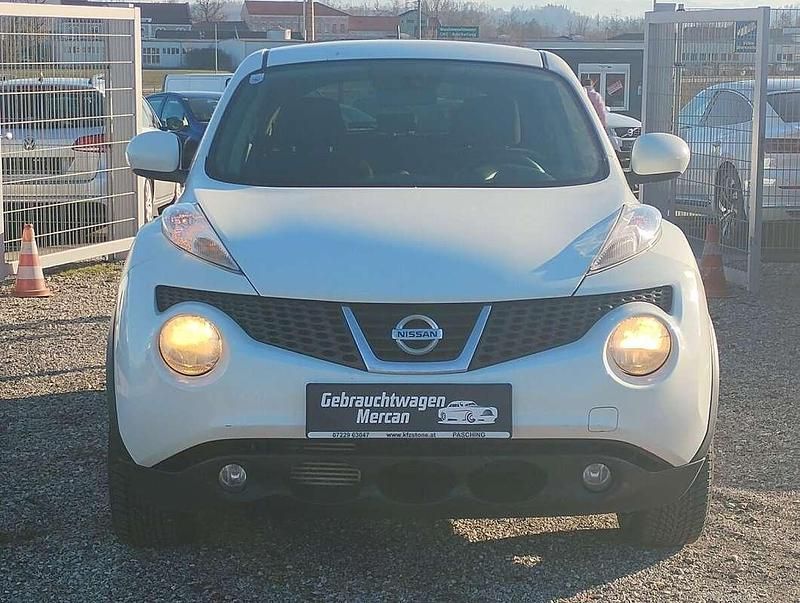 Gebraucht Nissan Juke Acenta 110 PS (80 kW) 2012 Weiß SUV