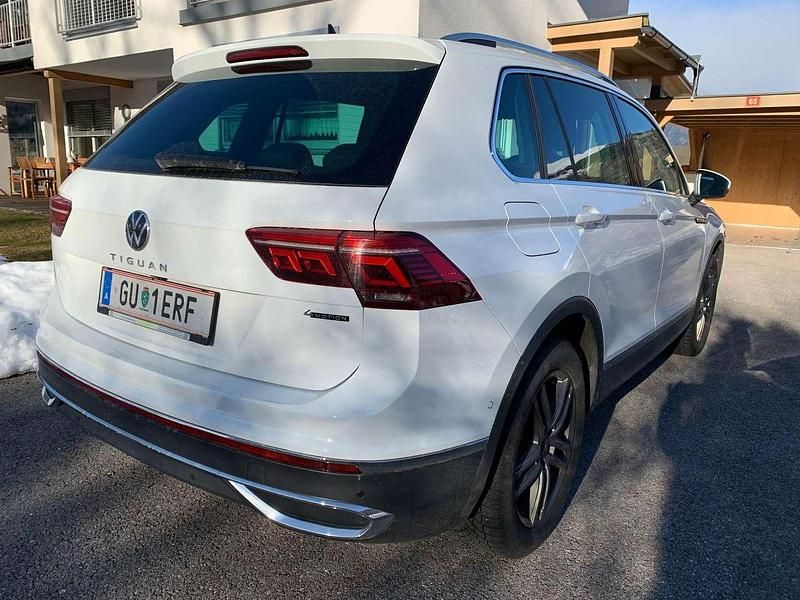 Gebraucht VW Tiguan Elegance 150 PS (110 kW) 2021 Weiß SUV