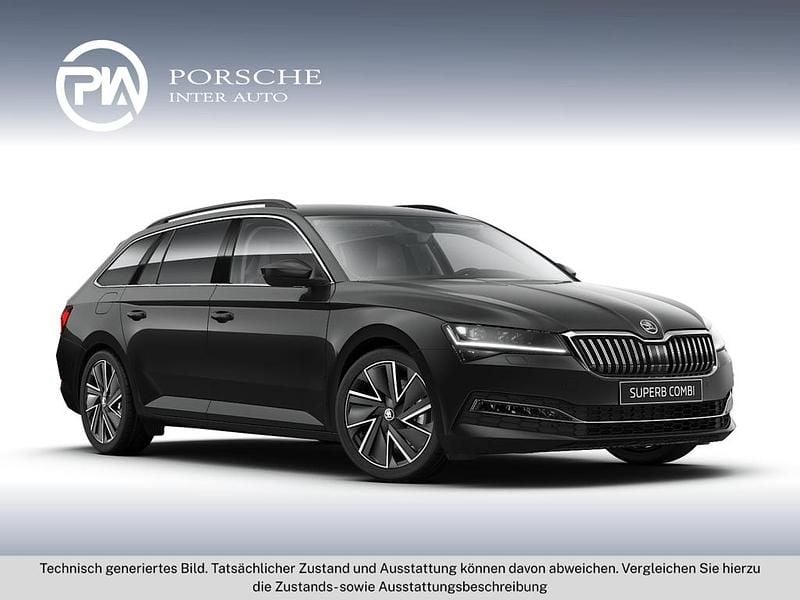 Gebraucht Skoda Superb Style 150 PS (110 kW) 2021 Schwarz  metallicperleffektno Kombi