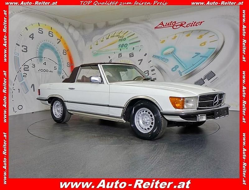 Gebraucht Mercedes SL280 177 PS (130 kW) 1978 Weiß Cabrio
