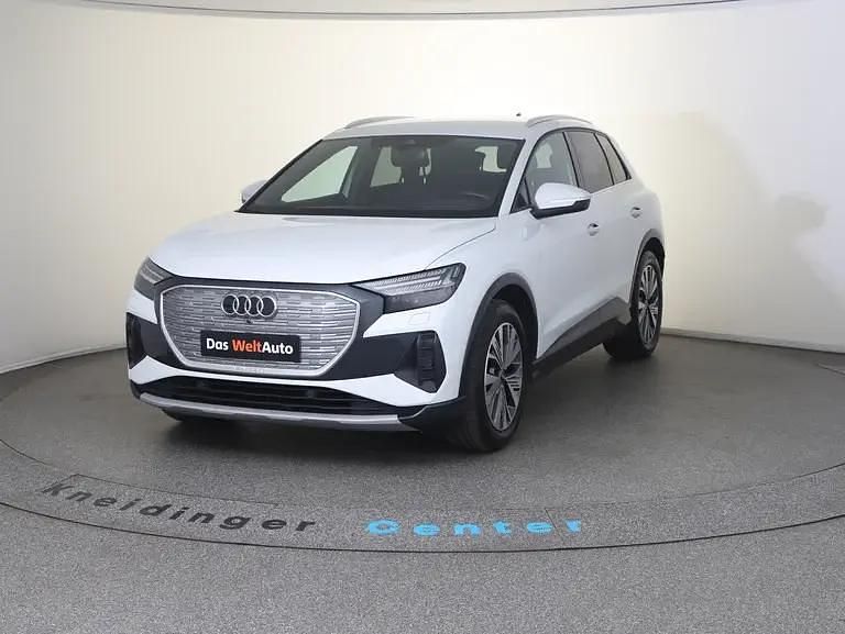 Weiss metallic Gebraucht 2021 Audi Q4 e-tron Advanced Plus SUV | € 33.900 (Guter Preis) - Bild 1/4