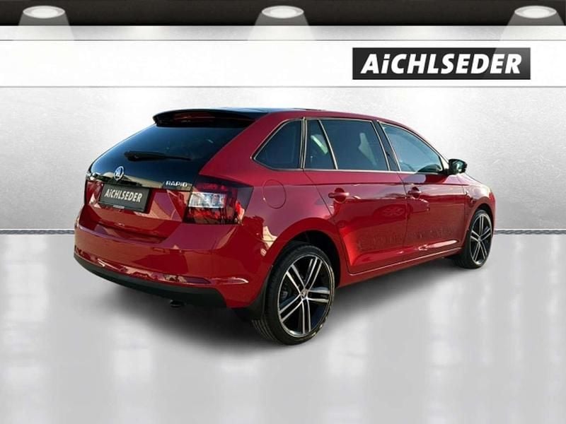 Gebraucht Skoda Rapid Elegance 86 PS (63 kW) 2015 Rot Kleinwagen