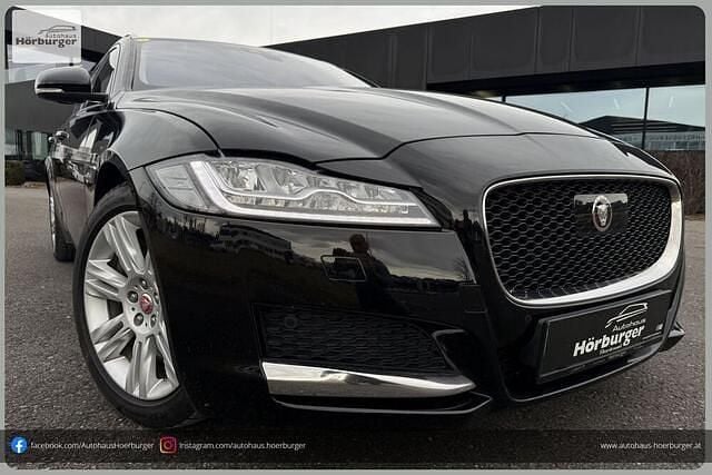 Gebraucht Jaguar XF 241 PS (177 kW) 2018 Schwarz Kombi
