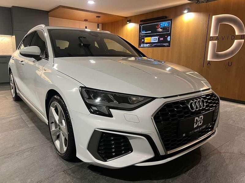 Gebraucht Audi A3 S-Line 110 PS (80 kW) 2021 Weiß Limousine