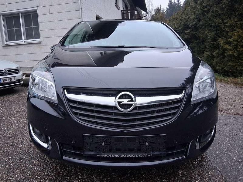 Gebraucht Opel Meriva Edition 110 PS (80 kW) 2016 Schwarz Van / Kleinbus