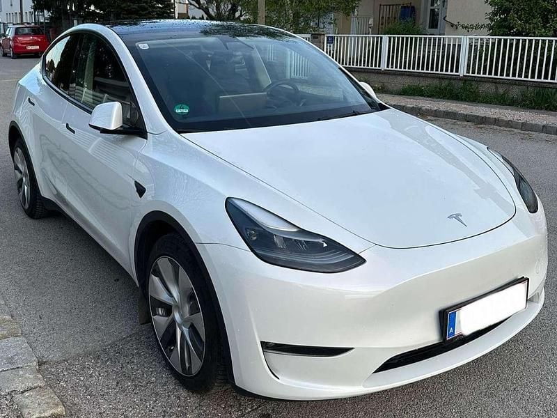 Gebraucht Tesla Model Y Long Range AWD 378 kW (514 PS) 2022 Weiß SUV