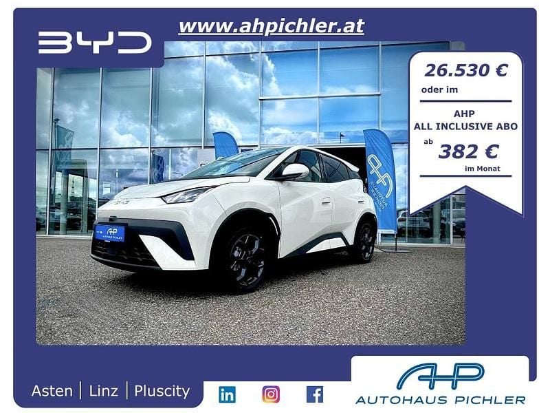 Apricity white Neu 2025 BYD Dolphin Surf Comfort Kleinwagen | € 26.530 (Fairer Preis) - Bild 1/4