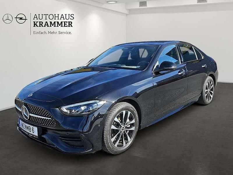 Schwarz Gebraucht 2023 Mercedes C300e Limousine | € 49.550 (Teuer) - Bild 1/4