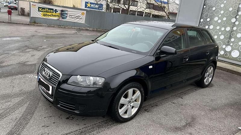 Gebraucht Audi A3 Ambiente 125 PS (91 kW) 2008 Schwarz Kleinwagen