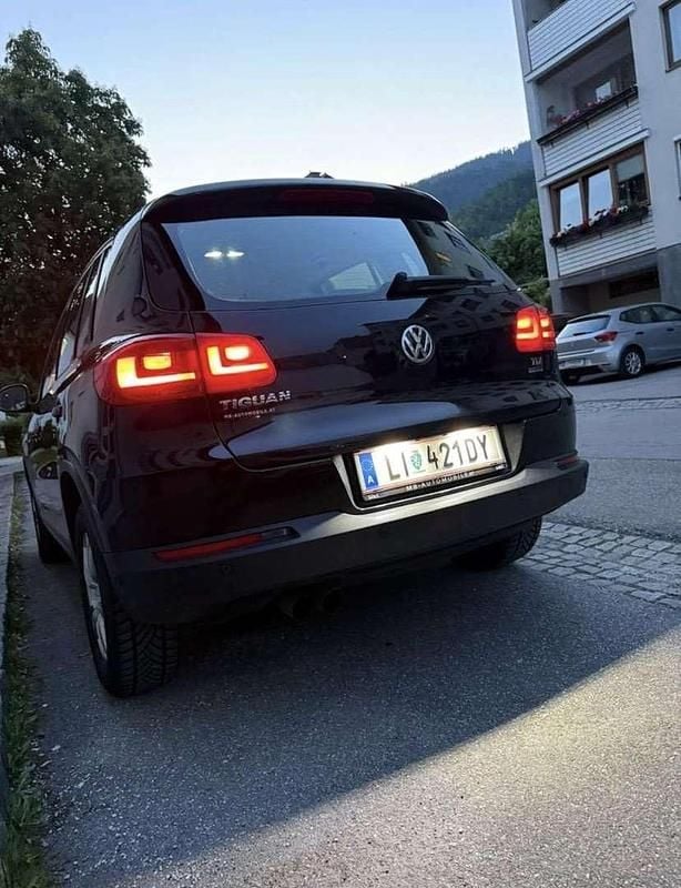 Gebraucht VW Tiguan Trendline 110 PS (80 kW) 2011 Schwarz SUV