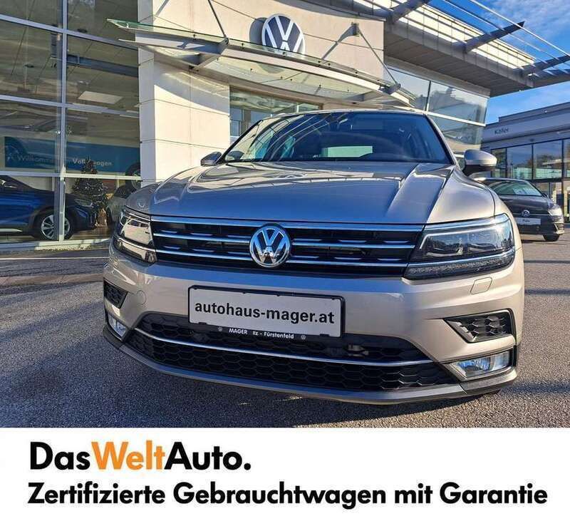 Silber Gebraucht 2017 VW Tiguan Highline SUV | € 25.900 (Guter Preis) - Bild 1/4