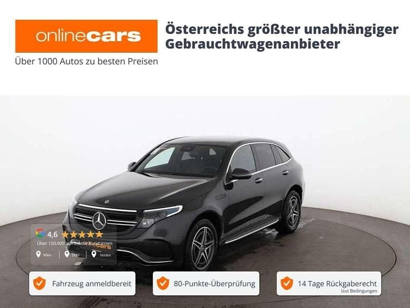 Grau Gebraucht 2020 Mercedes EQC400 AMG line SUV | € 31.990 (Superpreis) - Bild 1/4