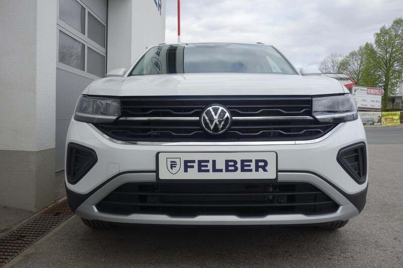 Gebraucht VW T-Cross 95 PS (69 kW) 2024 Weiss  normal SUV