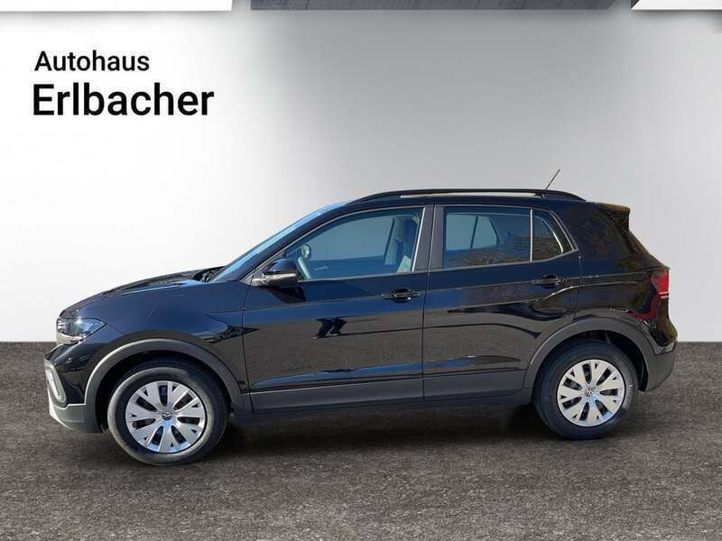 Gebraucht VW T-Cross 95 PS (69 kW) 2024 Schwarz  metallicperleffektno SUV