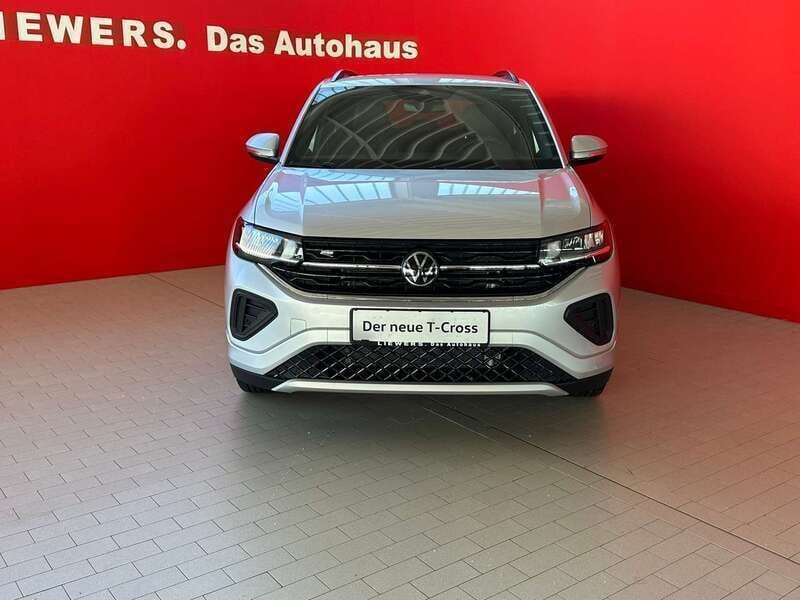 Neu VW T-Cross R-line 116 PS (85 kW) 2025 Silber  metallic SUV