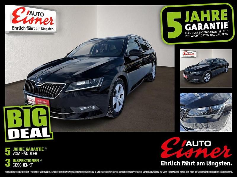Schwarz normal Gebraucht 2017 Skoda Superb Style Kombi | € 20.980 (Fairer Preis) - Bild 1/4