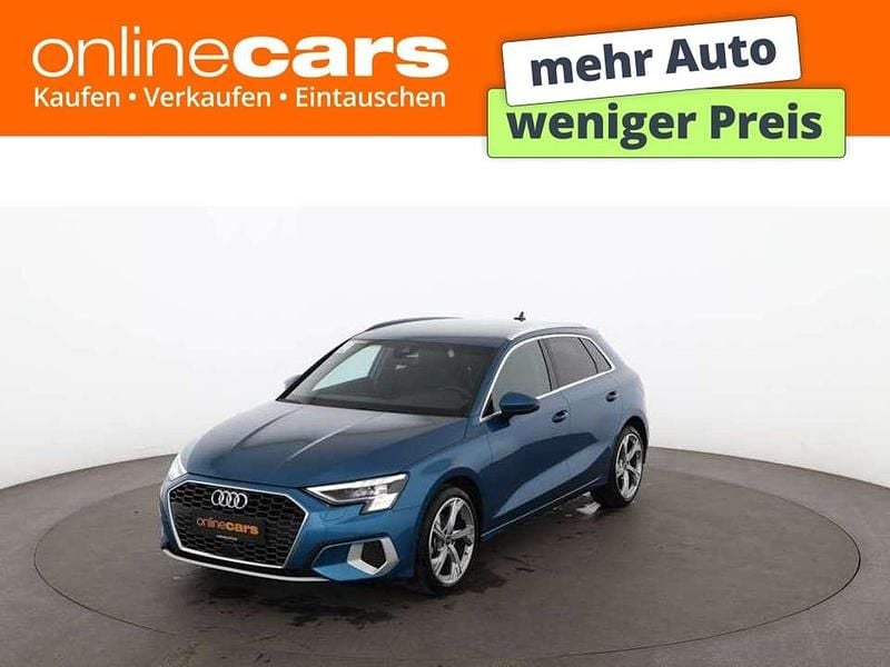 Gebraucht Audi A3 Advanced 150 PS (110 kW) 2022 Blau Limousine
