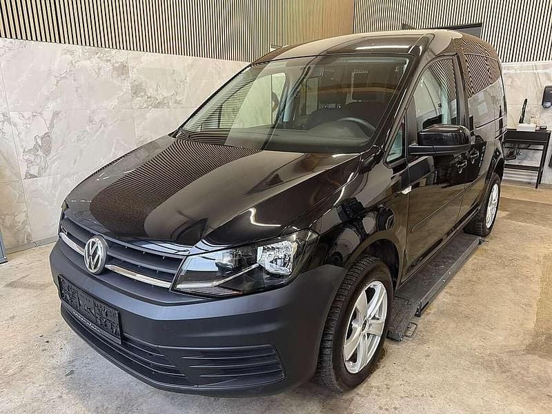 Gebraucht VW Caddy Trendline 122 PS (89 kW) 2019 Schwarz Van / Kleinbus