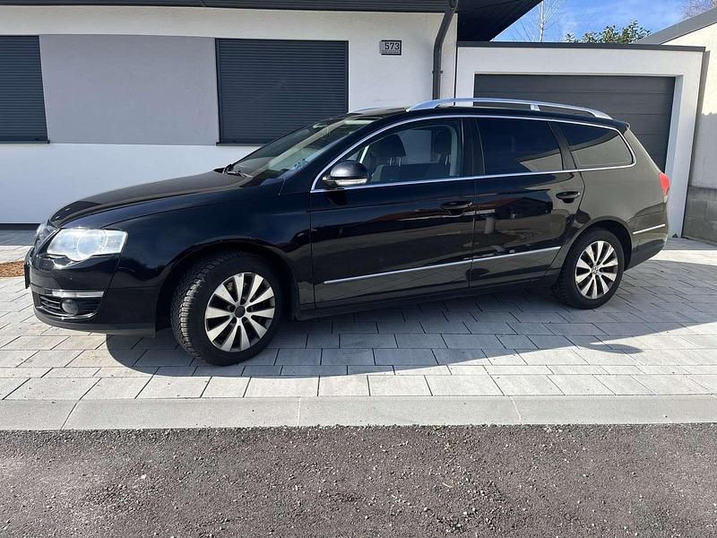 Gebraucht VW Passat Comfortline 105 PS (77 kW) 2008 Schwarz Kombi