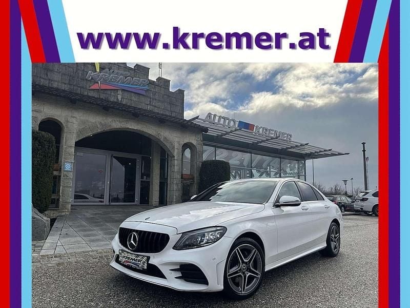 Weiß Gebraucht 2021 Mercedes C220 Limousine | € 33.900 (Guter Preis) - Bild 1/4