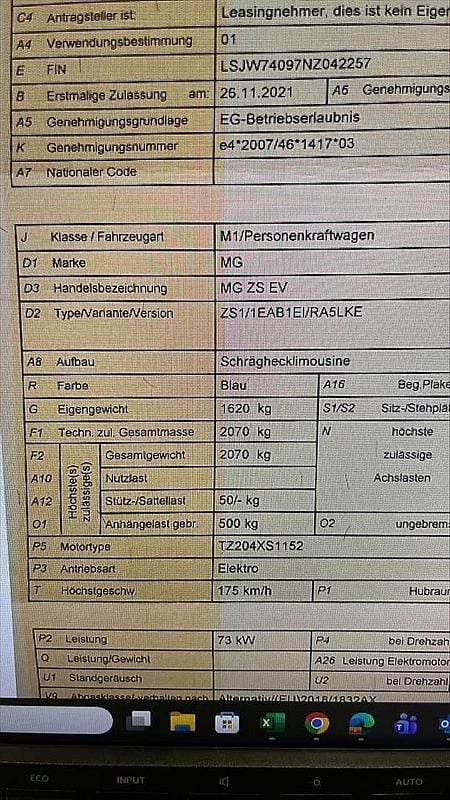 Gebraucht MG ZS Luxury 114 kW (156 PS) 2021 Blau SUV