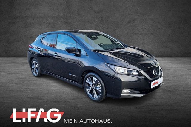 Schwarz Gebraucht 2021 Nissan Leaf Tekna Kleinwagen | € 27.990 - Bild 1/3