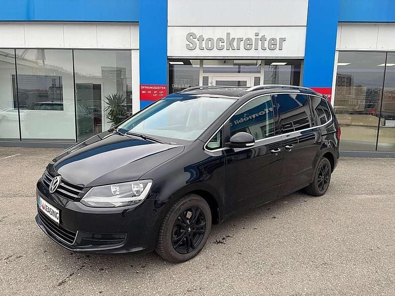 Gebraucht VW Sharan Comfortline 140 PS (102 kW) 2011 Schwarz Van / Kleinbus