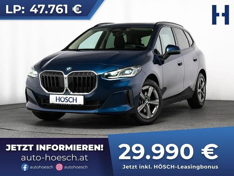 Gebraucht BMW 216 Active Tourer Luxury Line 122 PS (89 kW) 2024 Blau Van / Kleinbus