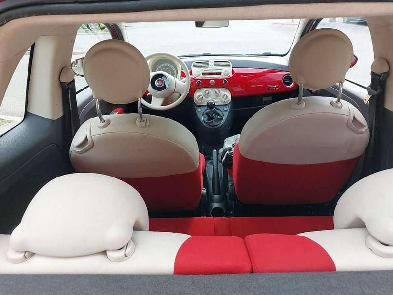 Gebraucht Fiat 500 Lounge 69 PS (50 kW) 2010 Rot Limousine