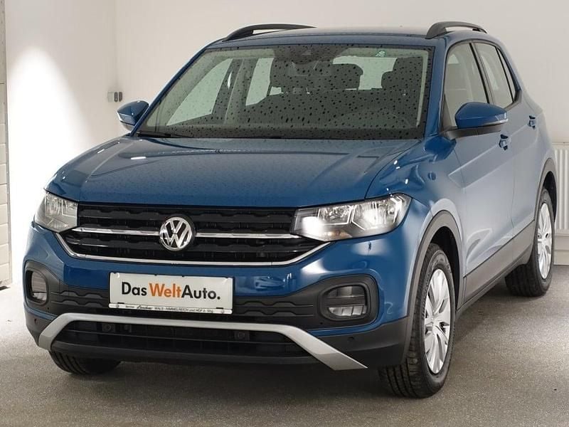Gebraucht VW T-Cross Life 95 PS (69 kW) 2019 Mittelblau  normal SUV