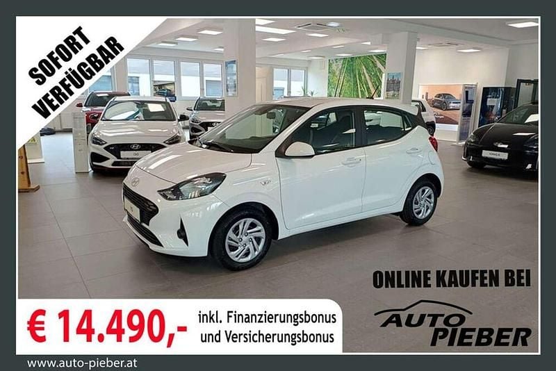 Weiß Neu 2025 Hyundai i10 GO! Kleinwagen | € 16.990 (Fairer Preis) - Bild 1/4