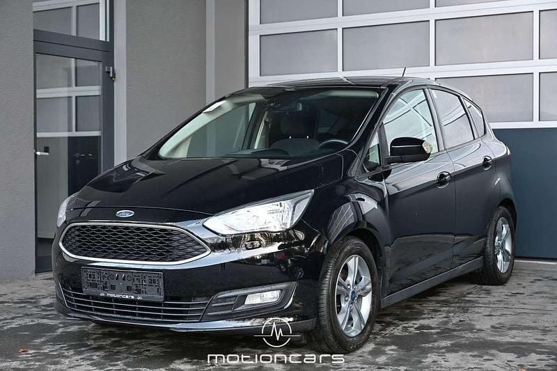 Schwarz Gebraucht 2018 Ford C-MAX Trend Van / Kleinbus | € 11.980 (Guter Preis) - Bild 1/4