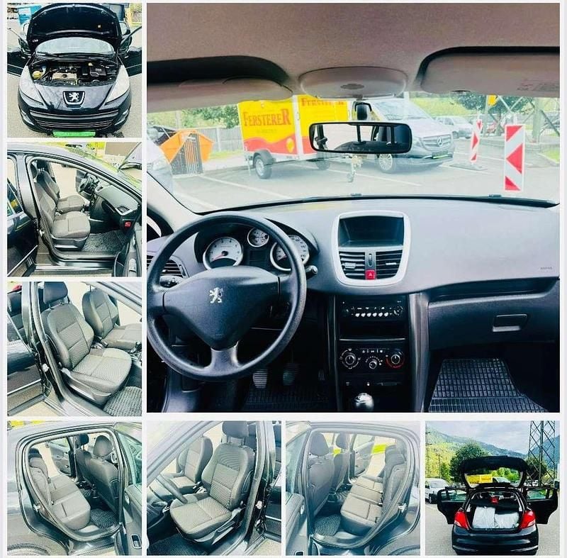 Gebraucht Peugeot 207 73 PS (53 kW) 2010 Schwarz Limousine