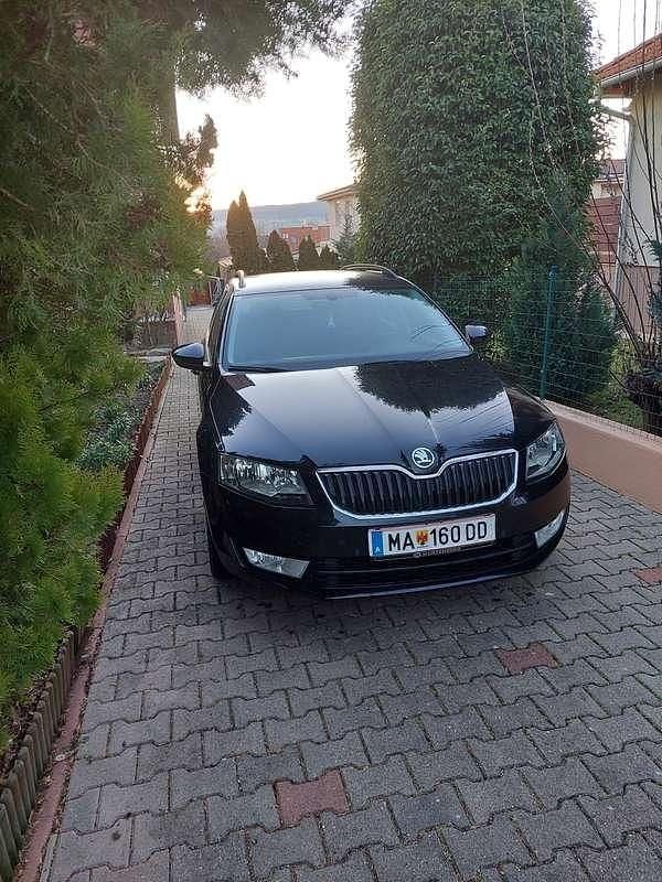 Gebraucht Skoda Octavia Ambition 110 PS (80 kW) 2017 Schwarz Kombi