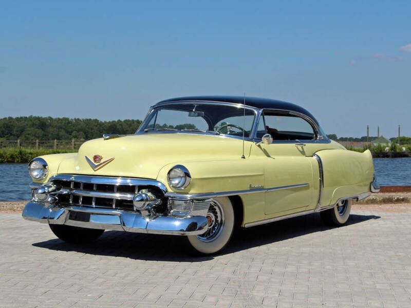 Gelb Gebraucht 1953 Cadillac Coupé DeVille Coupé | € 53.950 - Bild 1/4