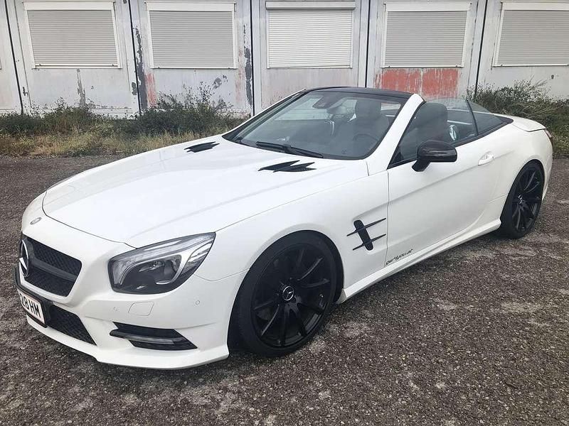 Gebraucht Mercedes SL350 306 PS (225 kW) 2012 Weiß Cabrio