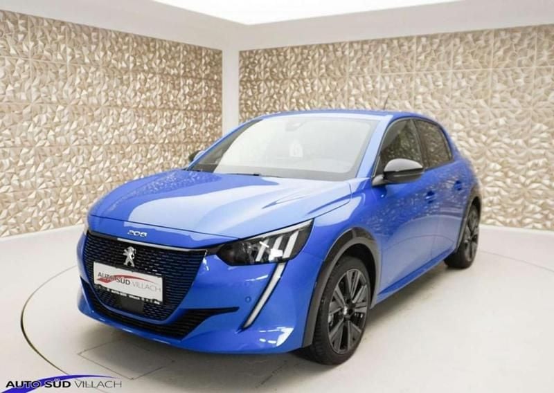Neu Peugeot e-208 GT 100 kW (136 PS) 2025 Blau Kleinwagen