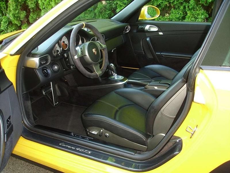 Gebraucht Porsche 911 Carrera 4S 385 PS (283 kW) 2008 Gelb Coupé