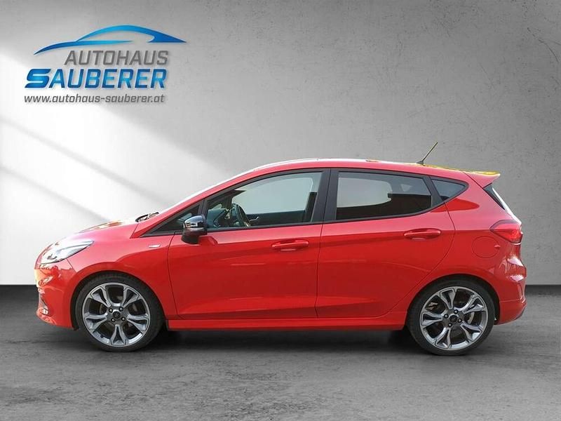 Gebraucht Ford Fiesta ST-Line 101 PS (74 kW) 2018 Rot Kleinwagen