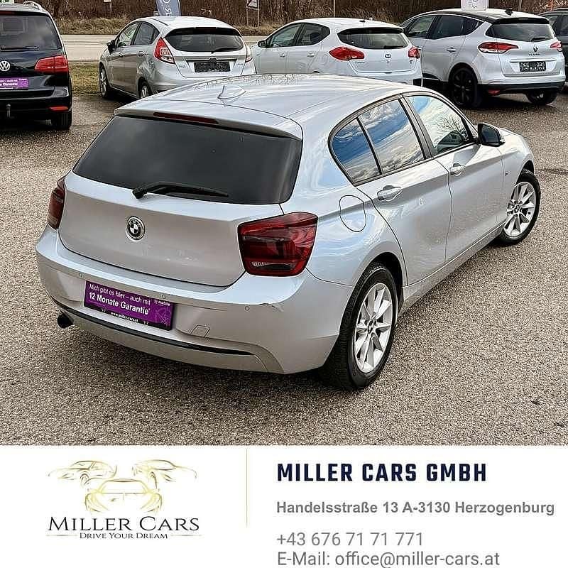 Gebraucht BMW 118 Sport Line 170 PS (125 kW) 2014 Grau Kleinwagen