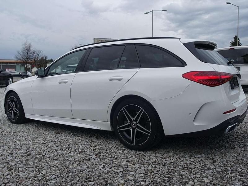 Gebraucht Mercedes C220 AMG 200 PS (147 kW) 2023 Weiß Kombi