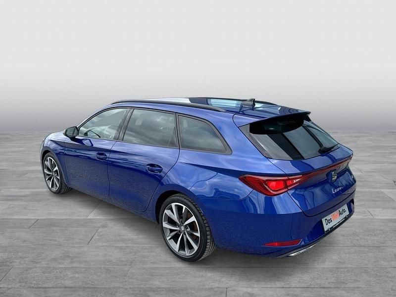Gebraucht Seat Leon FR 131 PS (96 kW) 2020 Mittelblau  metallic Kombi