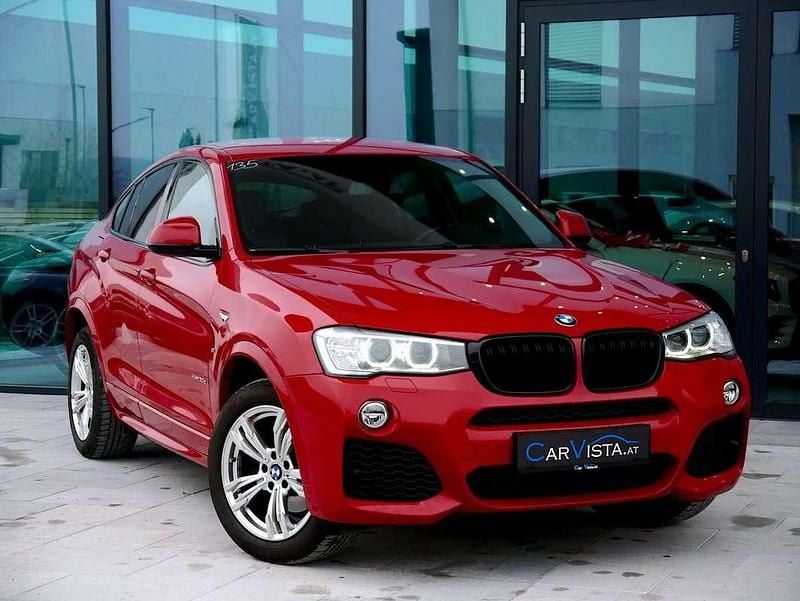 Gebraucht BMW X4 M Sport 258 PS (189 kW) 2015 Rot SUV