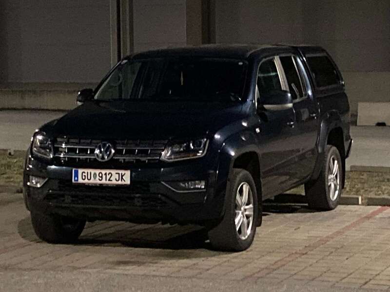 Blau Gebraucht 2019 VW Amarok Highline Abholung | € 31.500 (Superpreis) - Bild 1/4