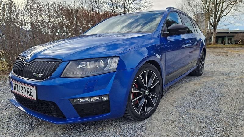 Blau Gebraucht 2014 Skoda Octavia RS Kombi | € 13.200 (Fairer Preis) - Bild 1/4