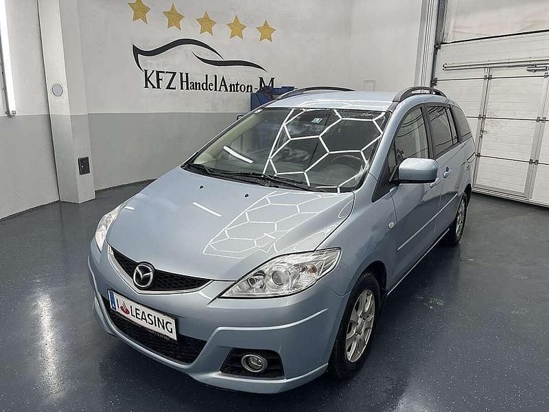 Gebraucht Mazda 5 110 PS (80 kW) 2008 Blau Van / Kleinbus