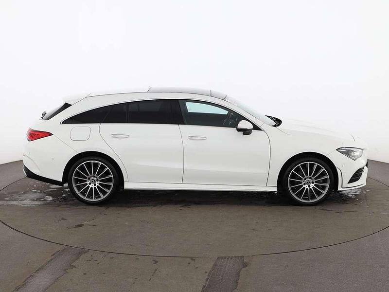 Gebraucht Mercedes CLA250e Shooting Brake AMG line 160 PS (117 kW) 2021 Weiß Kombi
