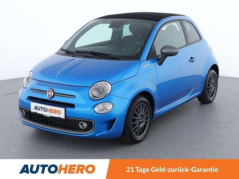 Blau Gebraucht 2021 Fiat 500C Sport Cabrio | € 16.190 (Etwas zu teuer) - Bild 1/3